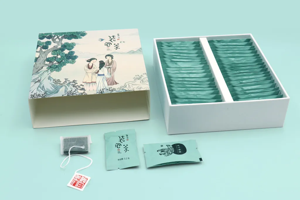 这样的插画风茶叶包装设计，让你“品”出精致感