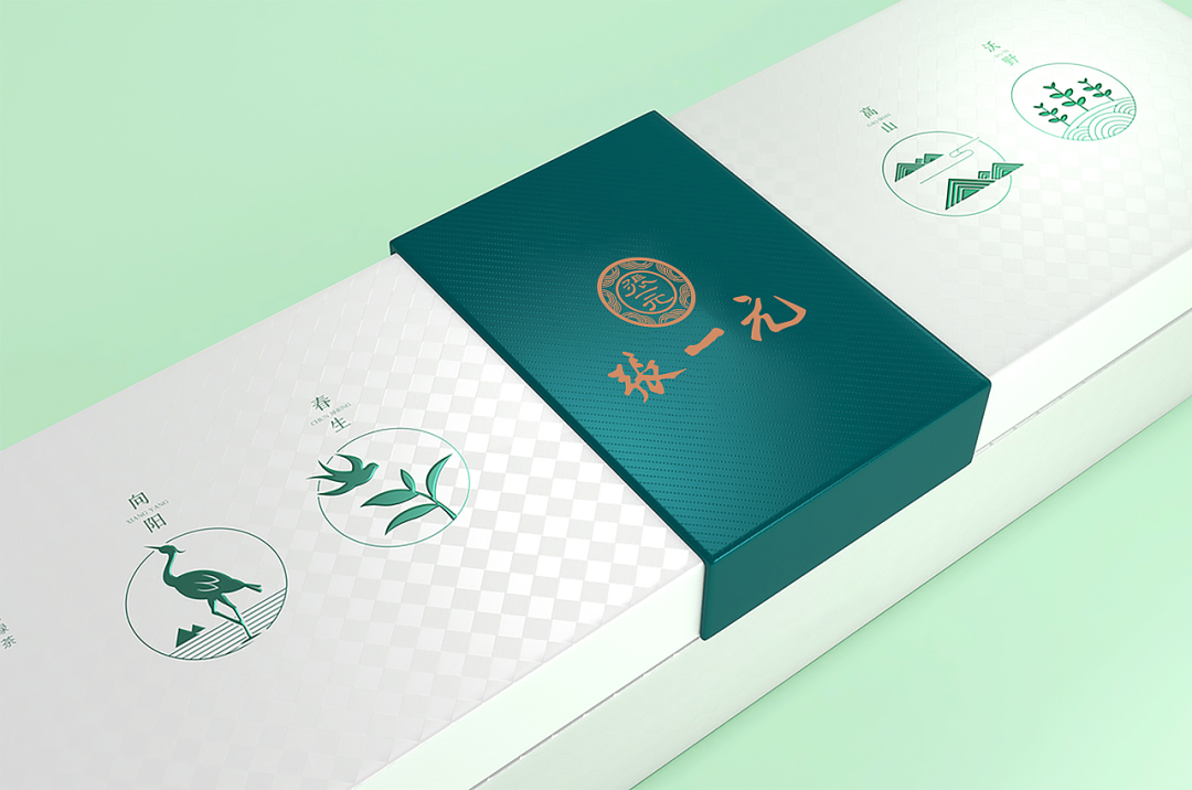 这样的插画风茶叶包装设计，让你“品”出精致感