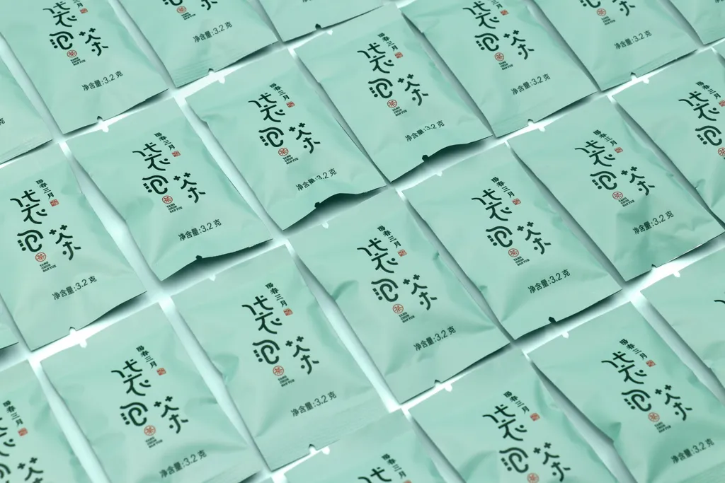 这样的插画风茶叶包装设计，让你“品”出精致感